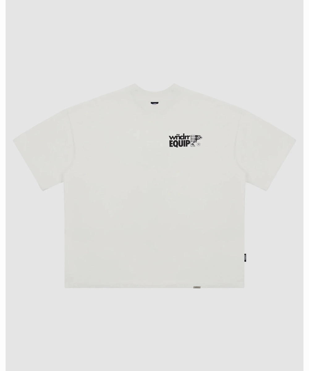 NonIrritating WNDRR Equip Heavy Weight Tee (Washed White)