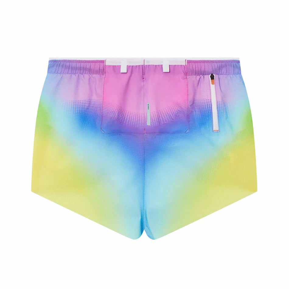 TearResistant LayeredConstruction Women's Marathon Shorts Summer Rainbow