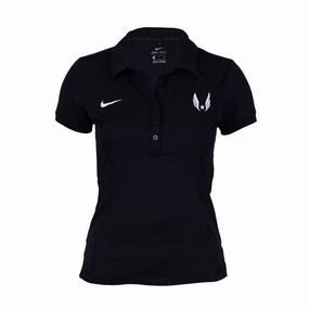 Tencel Cotton Hybrid Weave Nike USATF Women's Dri-FIT Wings Polo