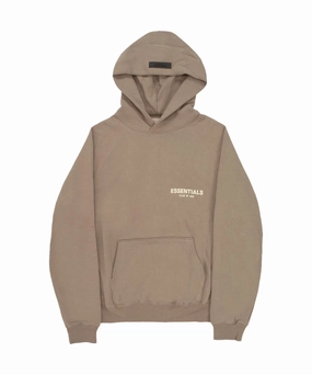 Fear Of God ESSENTIALS Hoodie (Desert Taupe) FlexibleCuff Metro Edge