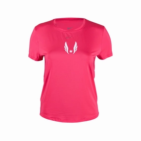 Nike USATF Women's One Classic Dri-FIT Top Layered Hemline