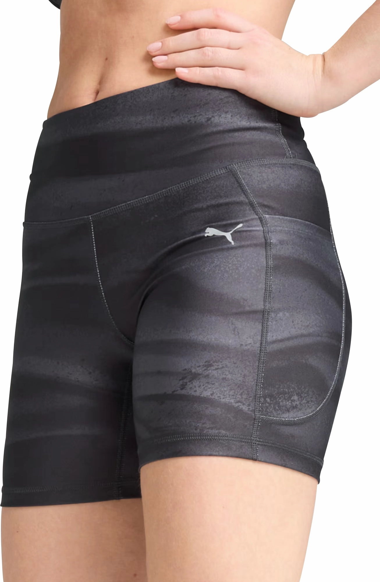 Puma Velocity 5 Inch Womens Short Running Tights - Black Versatile Layering Capability