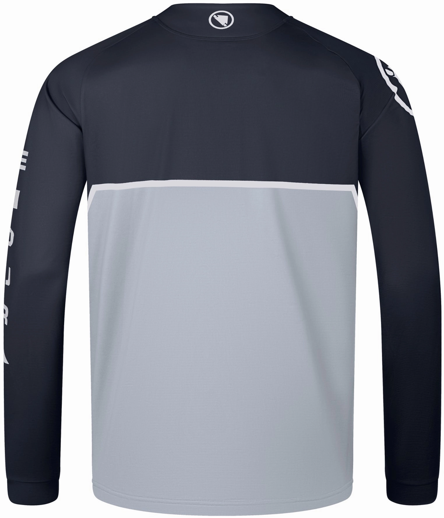 Endura Core Printed Long Sleeve Mens Cycling Jersey - Black Quick Drying Textile Wi-Fi