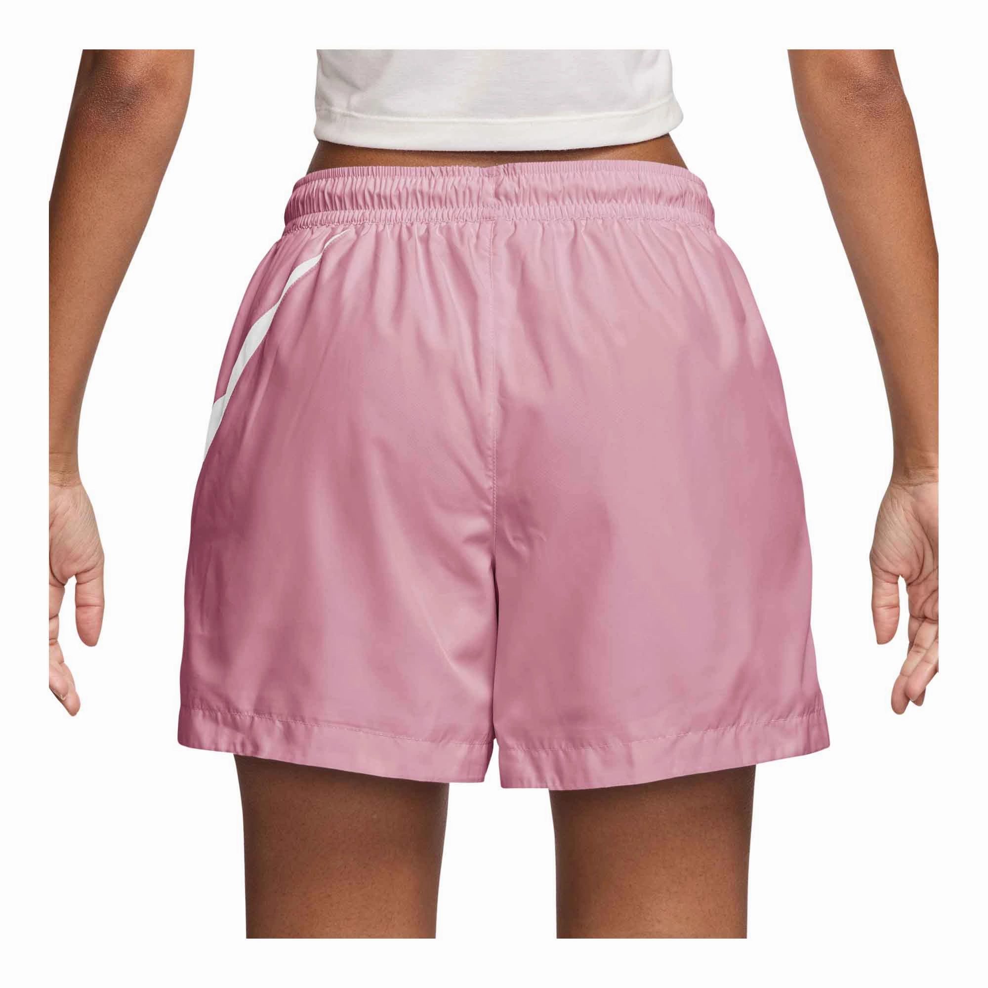Cyber Core Fire Glow Nike Sportswear Classic Women's Mid-Rise 5 Woven Logo Shorts
