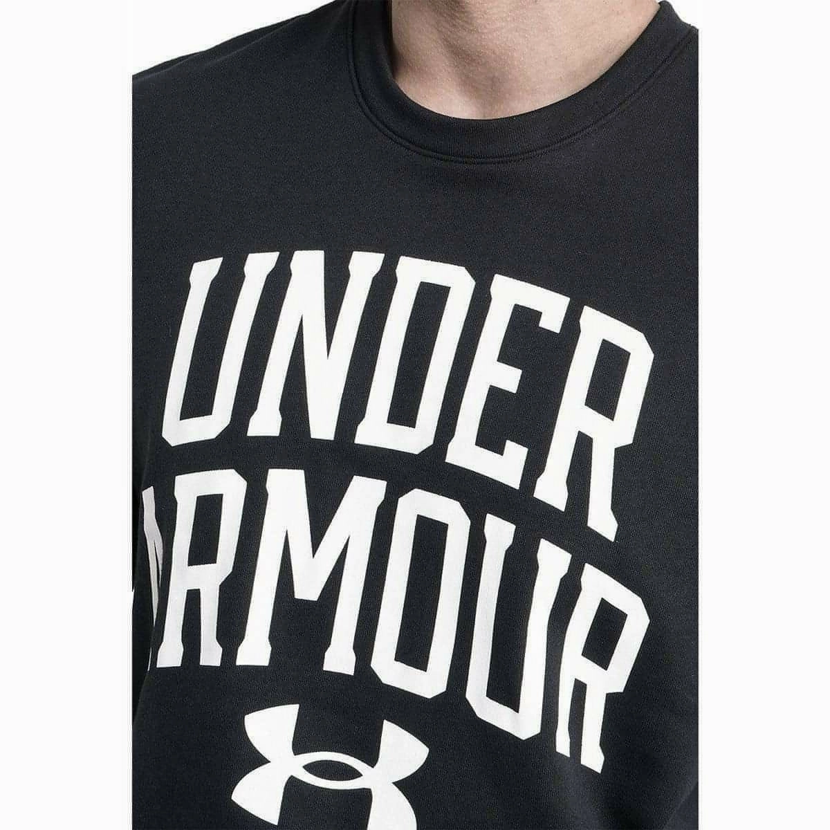 Eco Wear African Bold Under Armour Rival Terry Mens Training Sweatshirt - Black