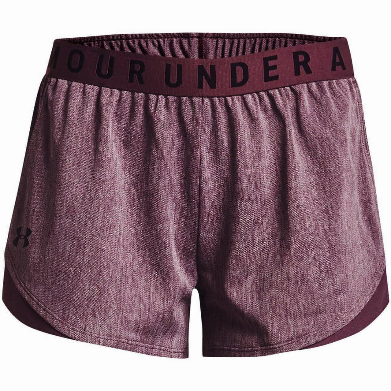 Breathable mesh lining Under Armour Play Up 3.0 Twist Womens Training Shorts - Purple