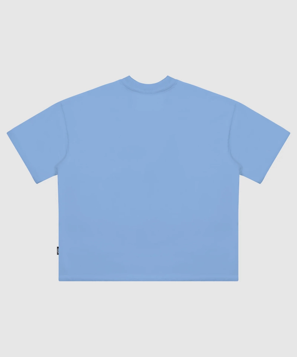 Bonded Seam Technology WNDRR Hooper Heavy Weight Tee (Air Blue)