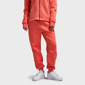 Nike Sportswear Women's Tech Fleece Mid Rise Jogger Magic Ember / Black DurableThreadwork