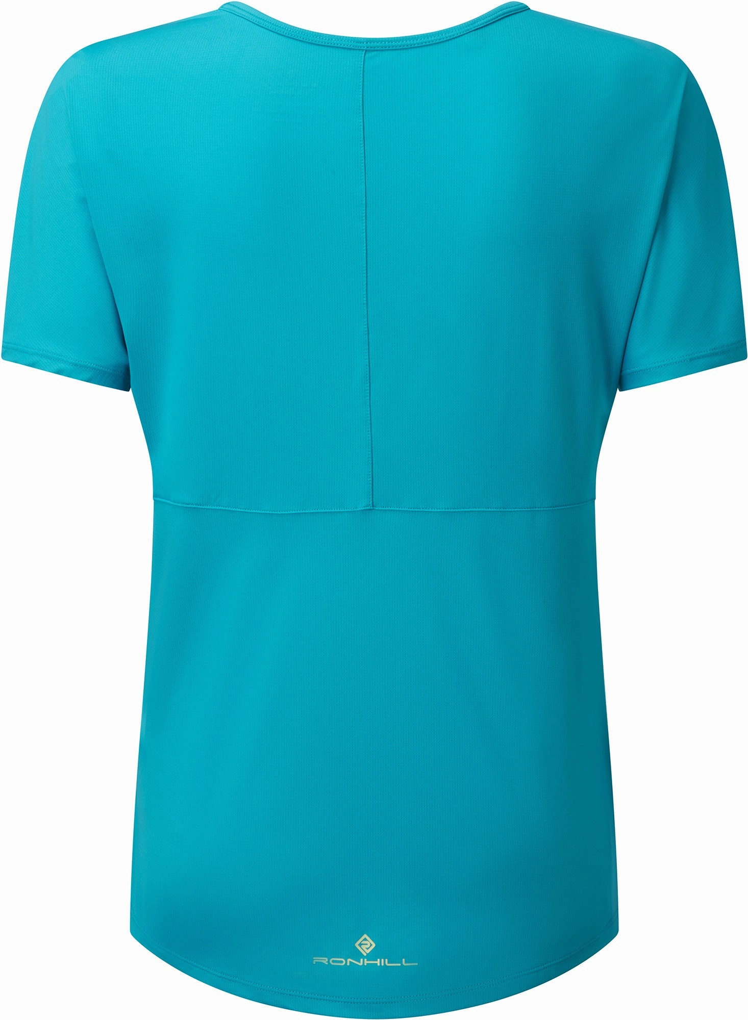 Reinforced Stitching Ronhill Life Wellness Short Sleeve Womens Training Top - Blue