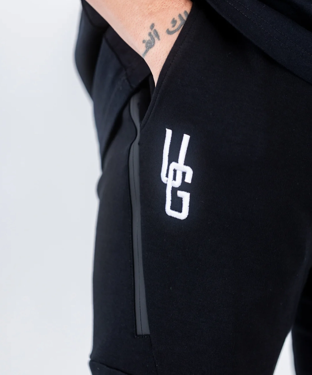 OdorControl Technology UNDRGROUND Essential Tapered Joggers (Black)