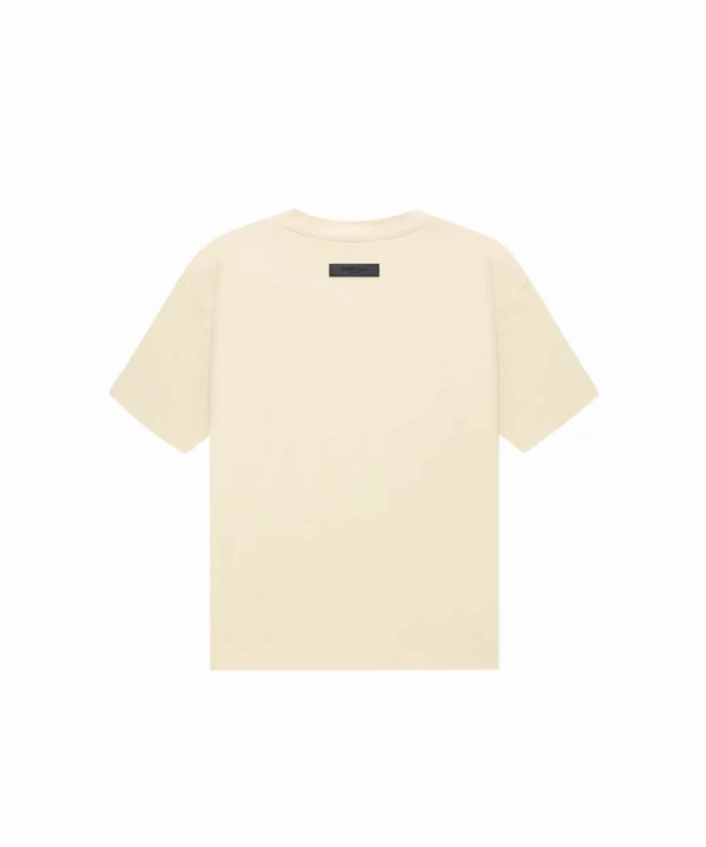 Fear Of God ESSENTIALS Tee SS23 (Egg Shell) WaterResistant Coating ZeroWaste Production