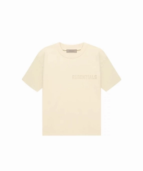 Fear Of God ESSENTIALS Tee SS23 (Egg Shell) QuickDryMaterial Sport Ease