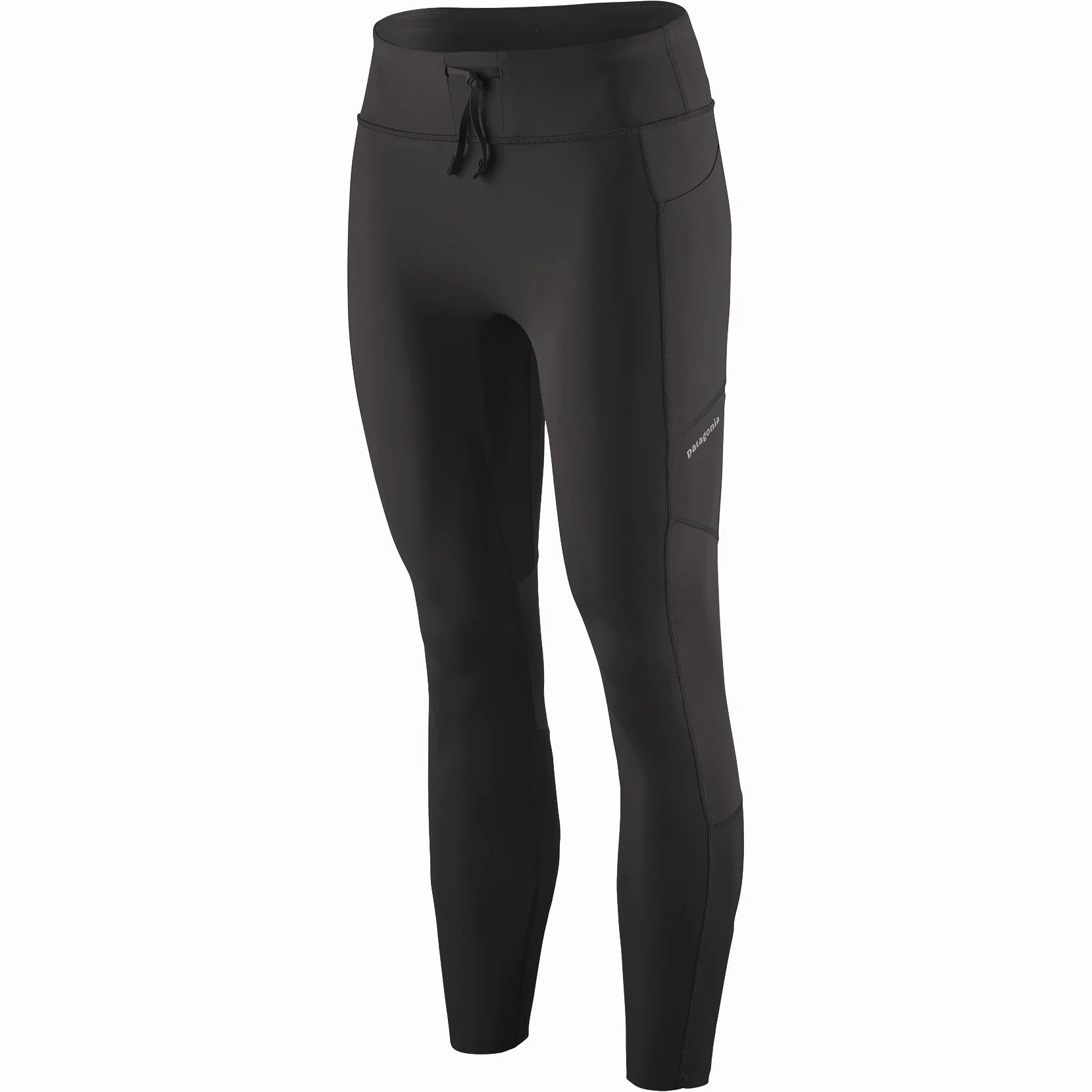 BreathableMesh Patagonia Women's Endless Run Tight Black