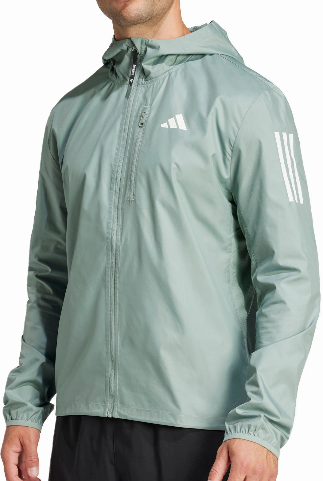Imagine adidas Own The Run Mens Running Jacket - Green