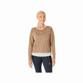 Asics Nagino Run Longsleeve Top Loose Tee