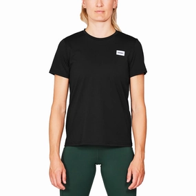 AntiPilling Finish Lightweight Layering SAYSKY Women's Clean Motion Tee Black