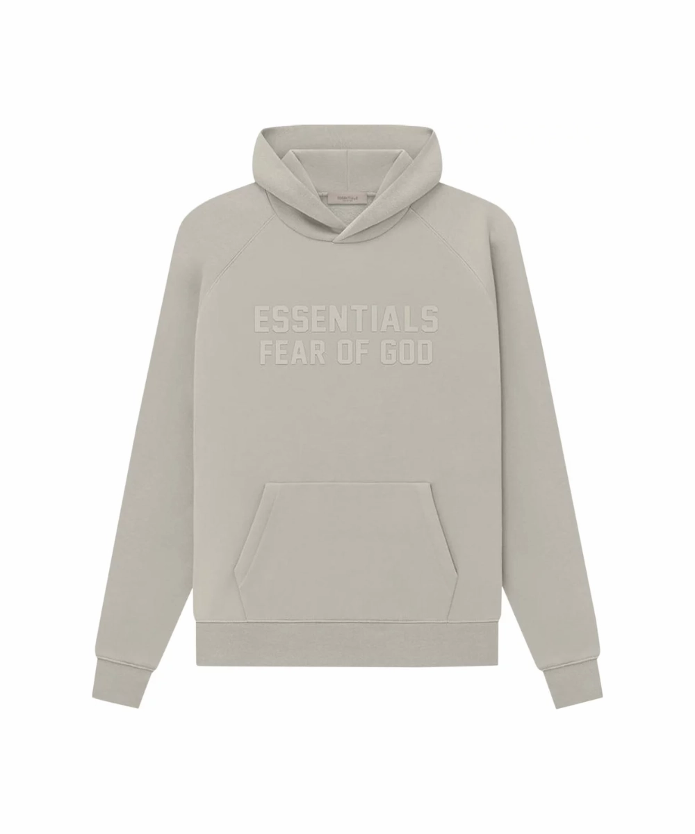 Handmade Fit Fear Of God ESSENTIALS Hoodie (Smoke)