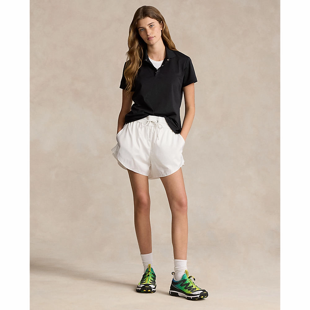 Club Attire RLX Ralph Lauren Women's Tour Performance Golf Shirt - Polo Black