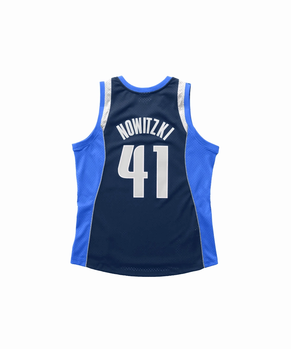 Dallas Mavericks Dirk Nowitzki 2012 Road Swingman Jersey Breathable mesh lining