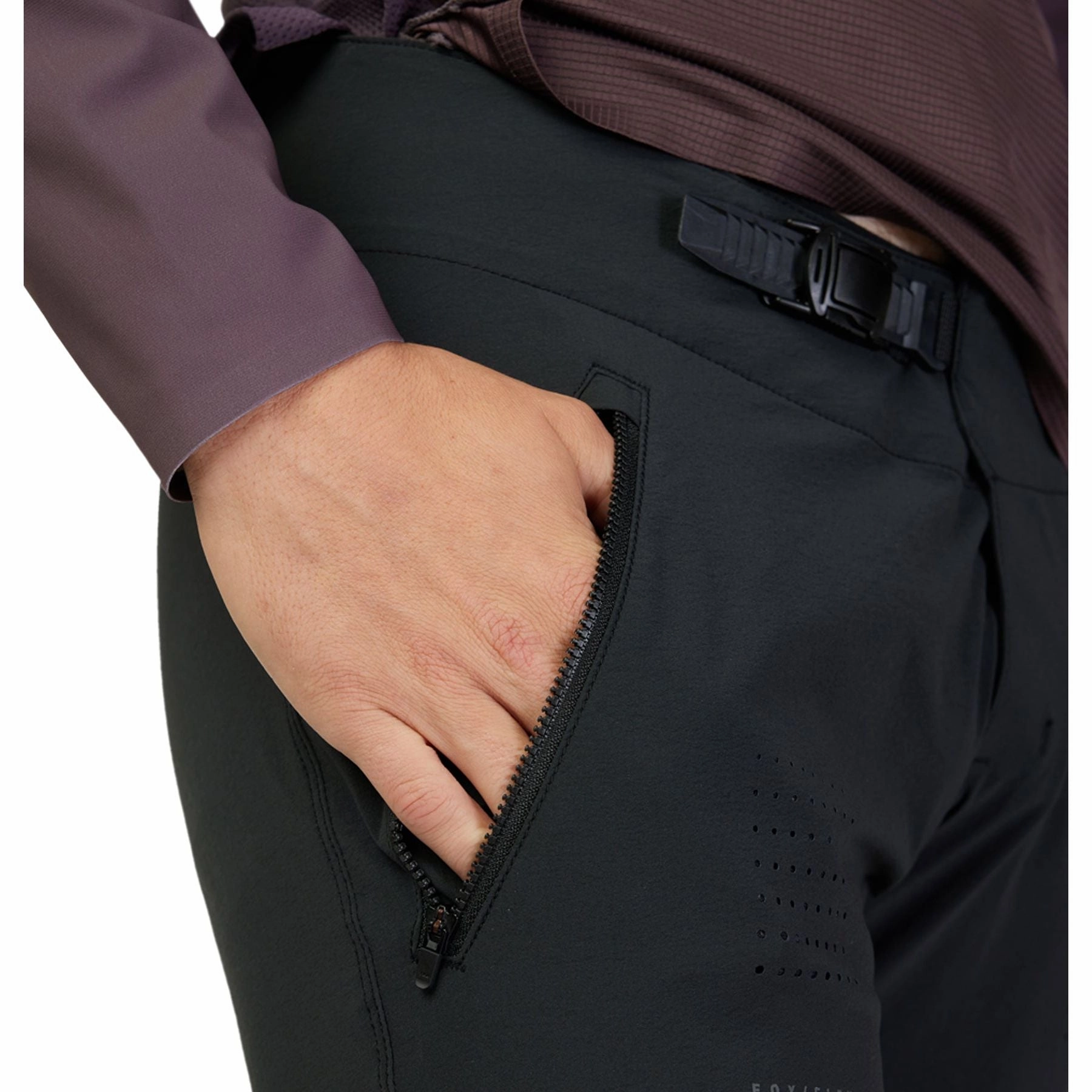 Trendy Comfort Fox Flexair Mens Cycling Trousers - Black