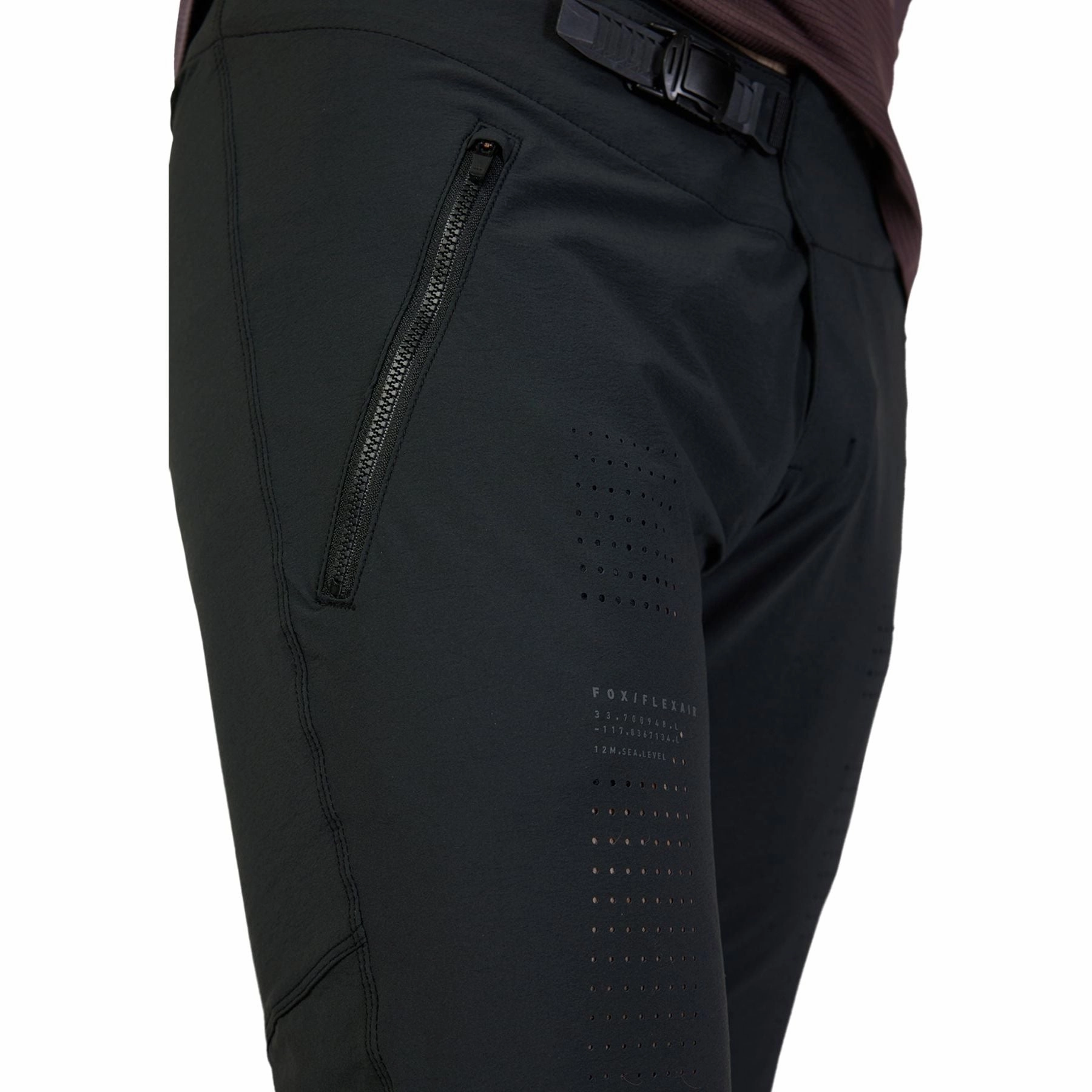 Abrasion Resistant Material Fox Flexair Mens Cycling Trousers - Black