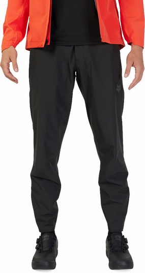 Fox Ranger 2.5L Water Mens Cycling Trousers - Black Side zipper