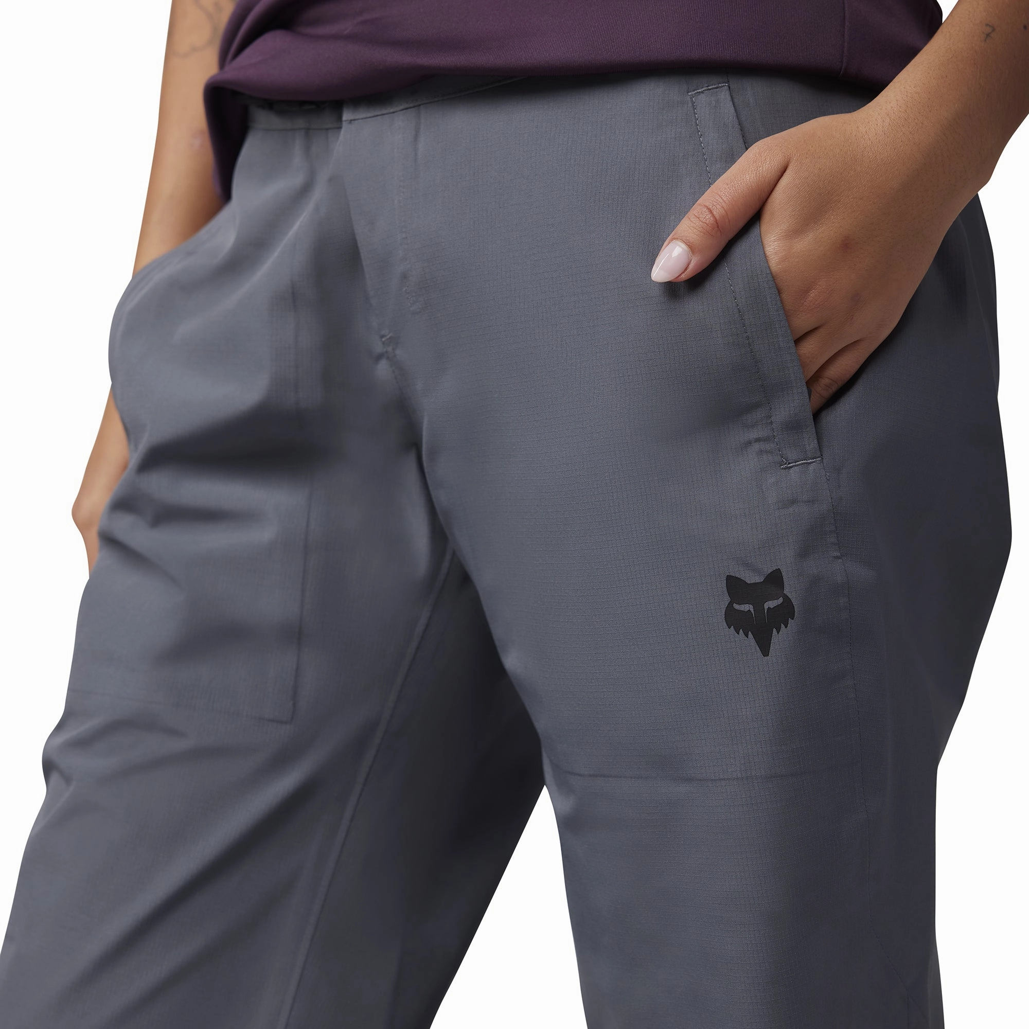 Sleek Design Training Comfort Fox Ranger 2.5L Water Womens Cycling Trousers - Grey