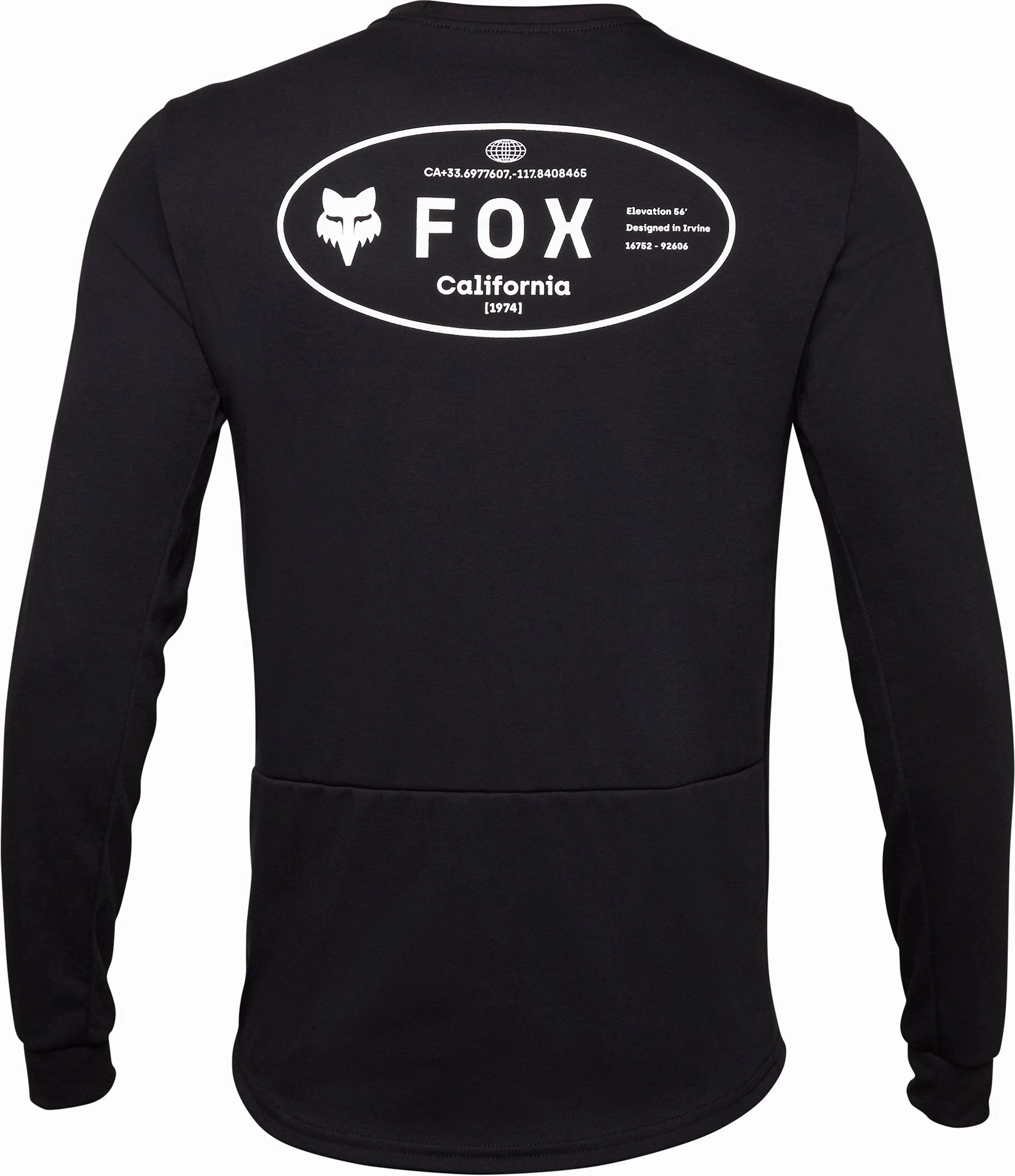 Fox Ranger DriRelease Long Sleeve Mens Cycling Jersey - Black MultiPocket Design Flexible Design