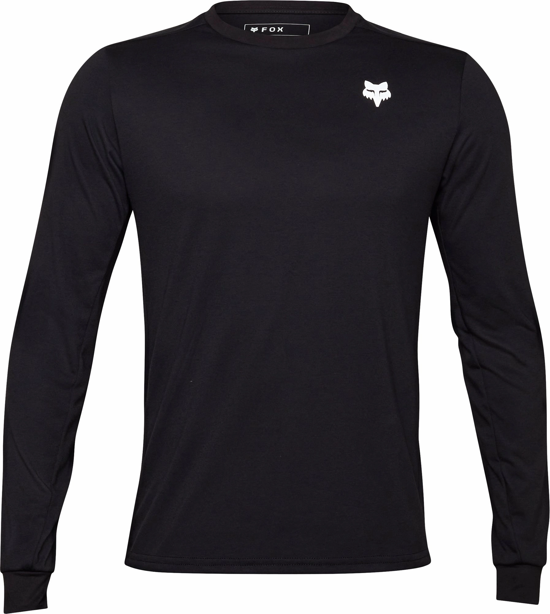 Fox Ranger DriRelease Long Sleeve Mens Cycling Jersey - Black technical fabric natural fabric