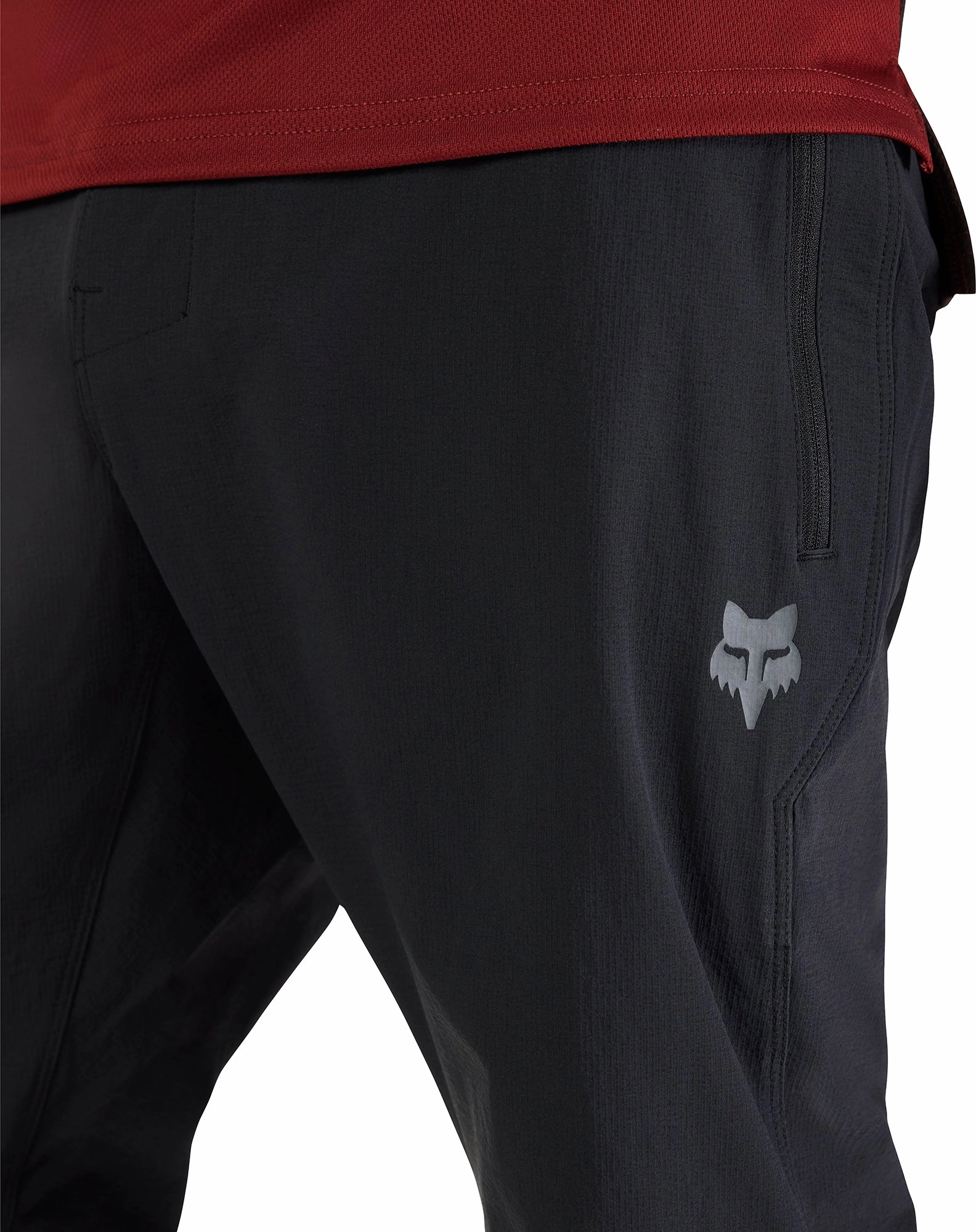 LowProfileTopstitching Stay Fresh Fox Ranger Mens Cycling Trousers - Black