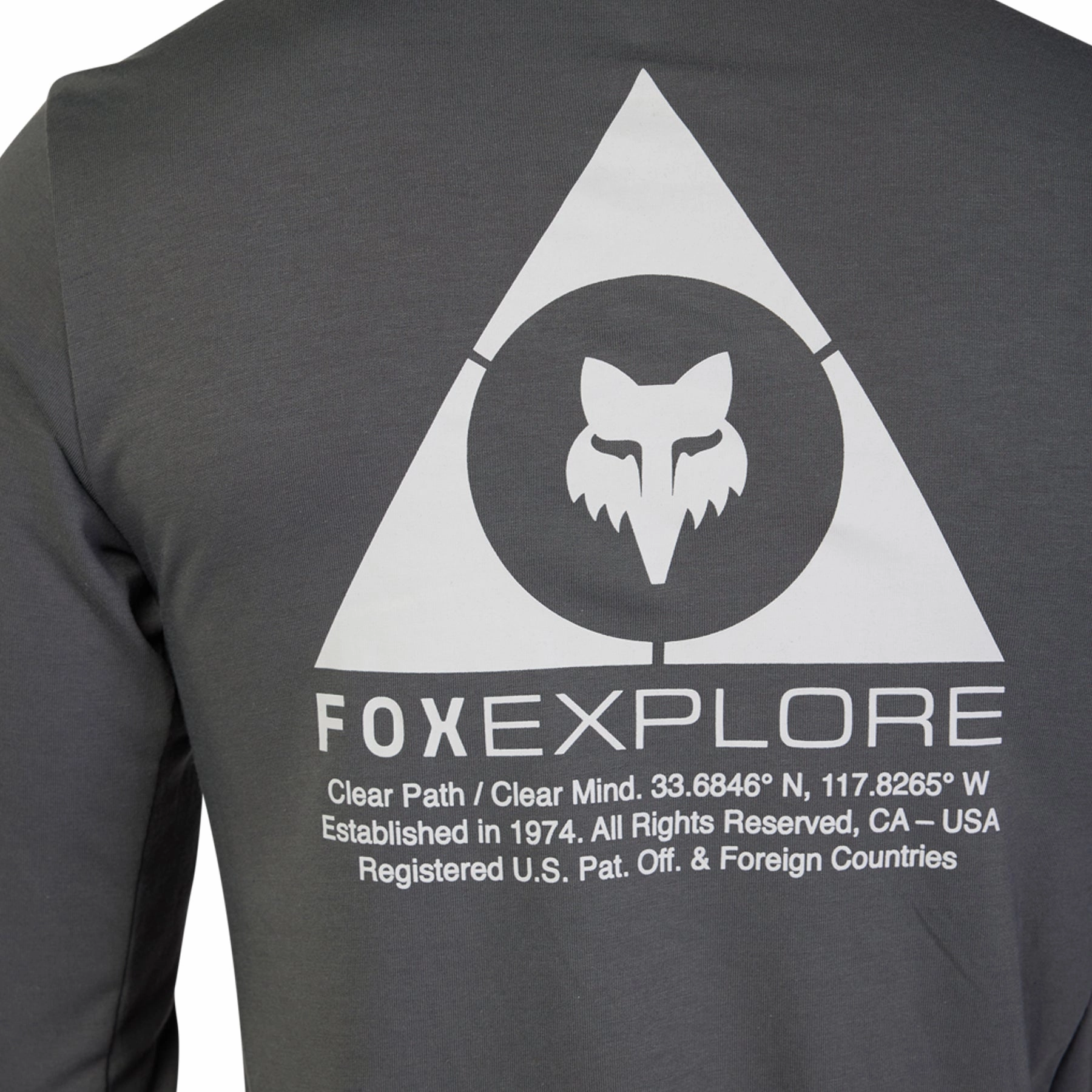Fox Ranger Tred DriRelease Long Sleeve Mens Cycling Jersey - Grey EcoFriendlyBlends