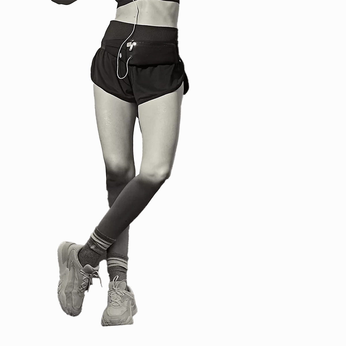 Stylish Fit Dynamic Tension Control Free People Game Time Short