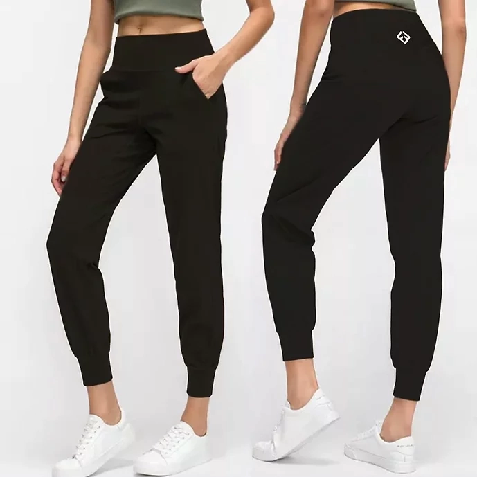 Freedom Fitness Joggers (Black) FlexibleCollarDesign