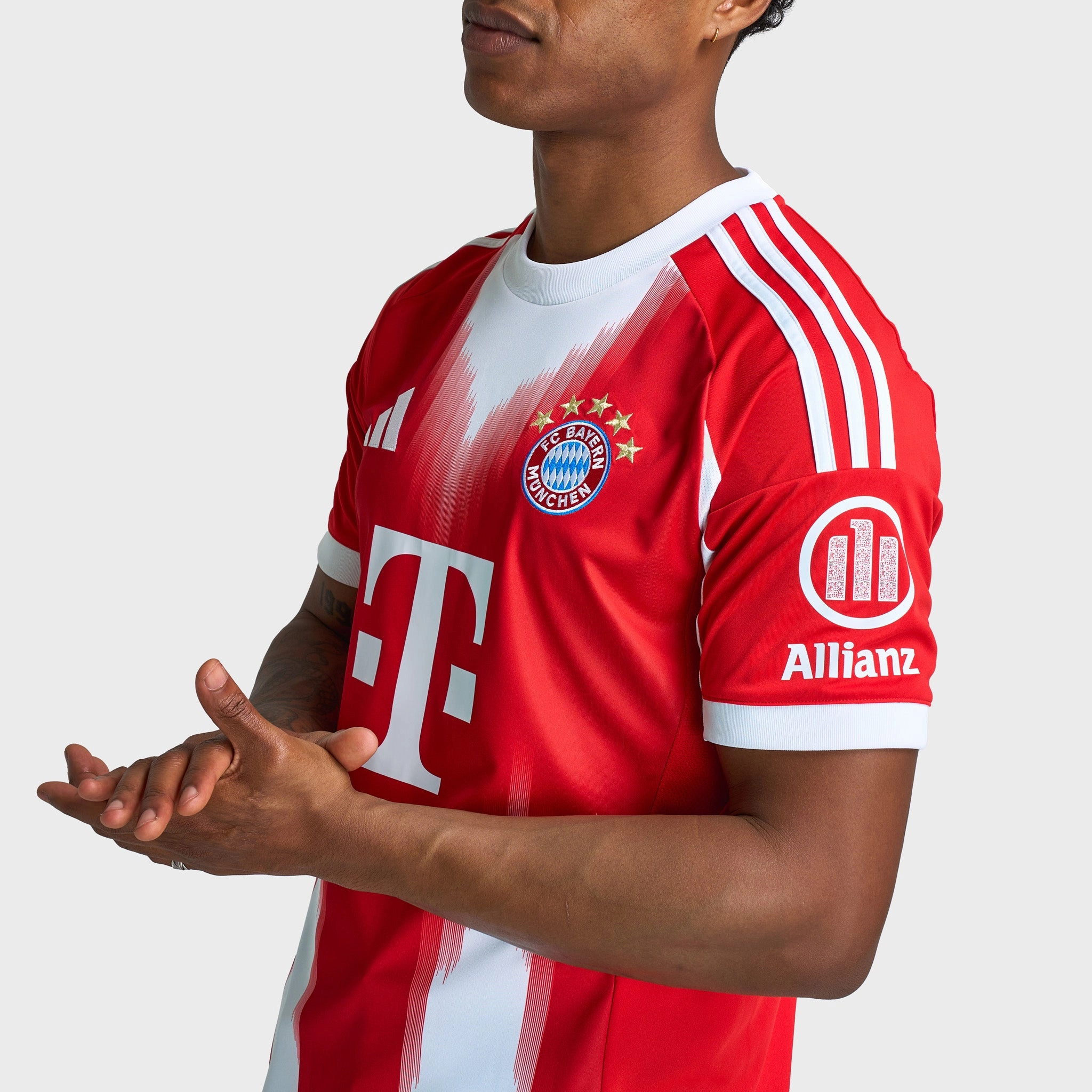 Elastic Free well - crafted adidas FC Bayern 25/26 Home Jersey / Red