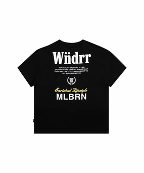 Clean Cut Water Soul WNDRR Archive Box Fit Tee (Black)