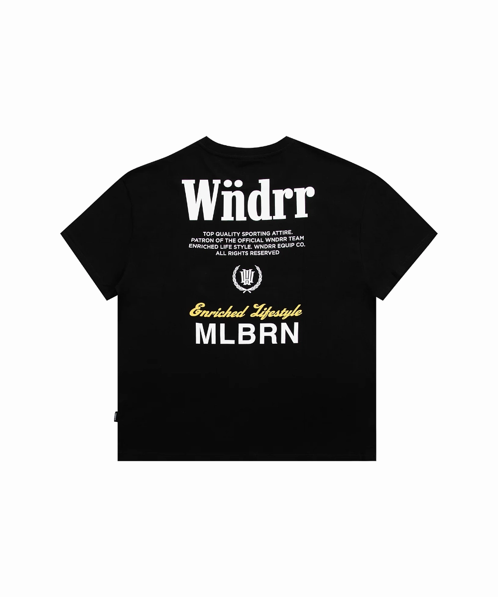 Clean Cut Water Soul WNDRR Archive Box Fit Tee (Black)