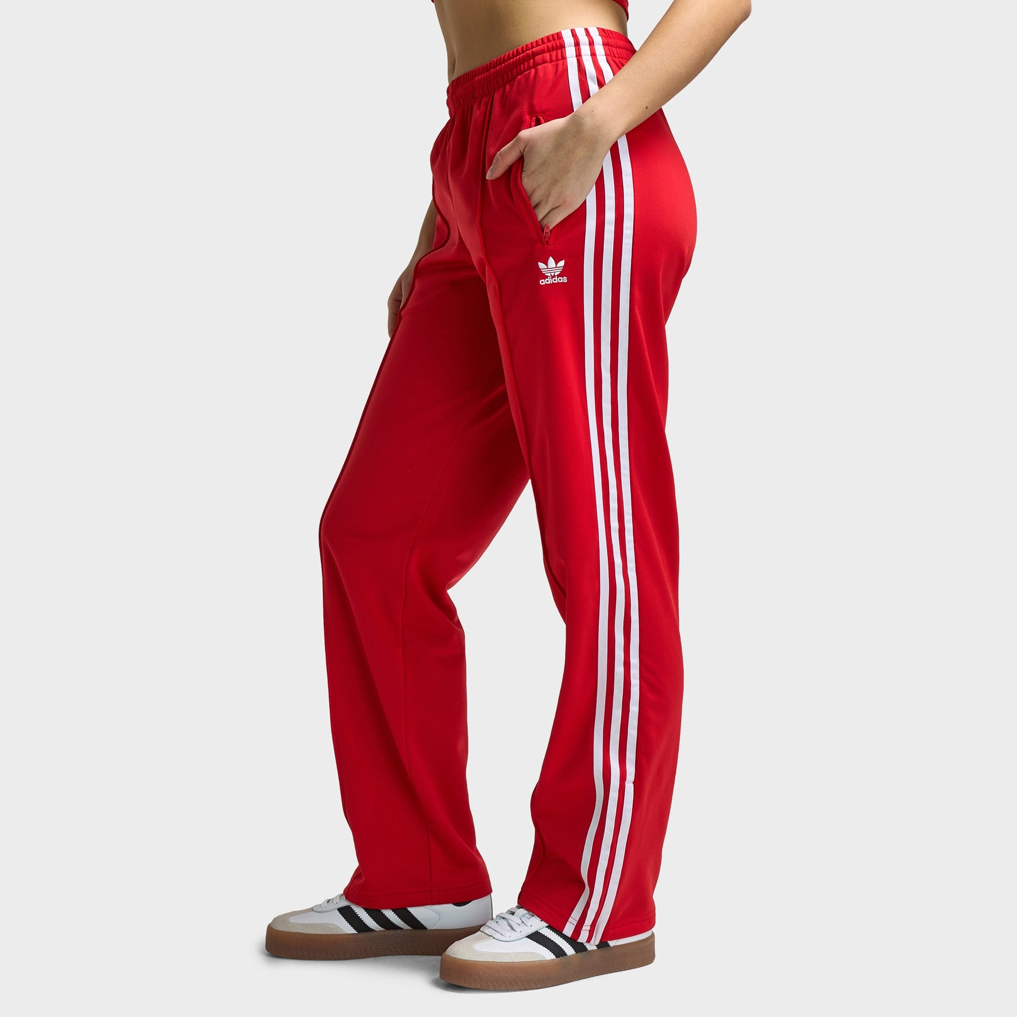 Adidas Women's Firebird Track Pants / Better Scarlet AbrasionFreeZone