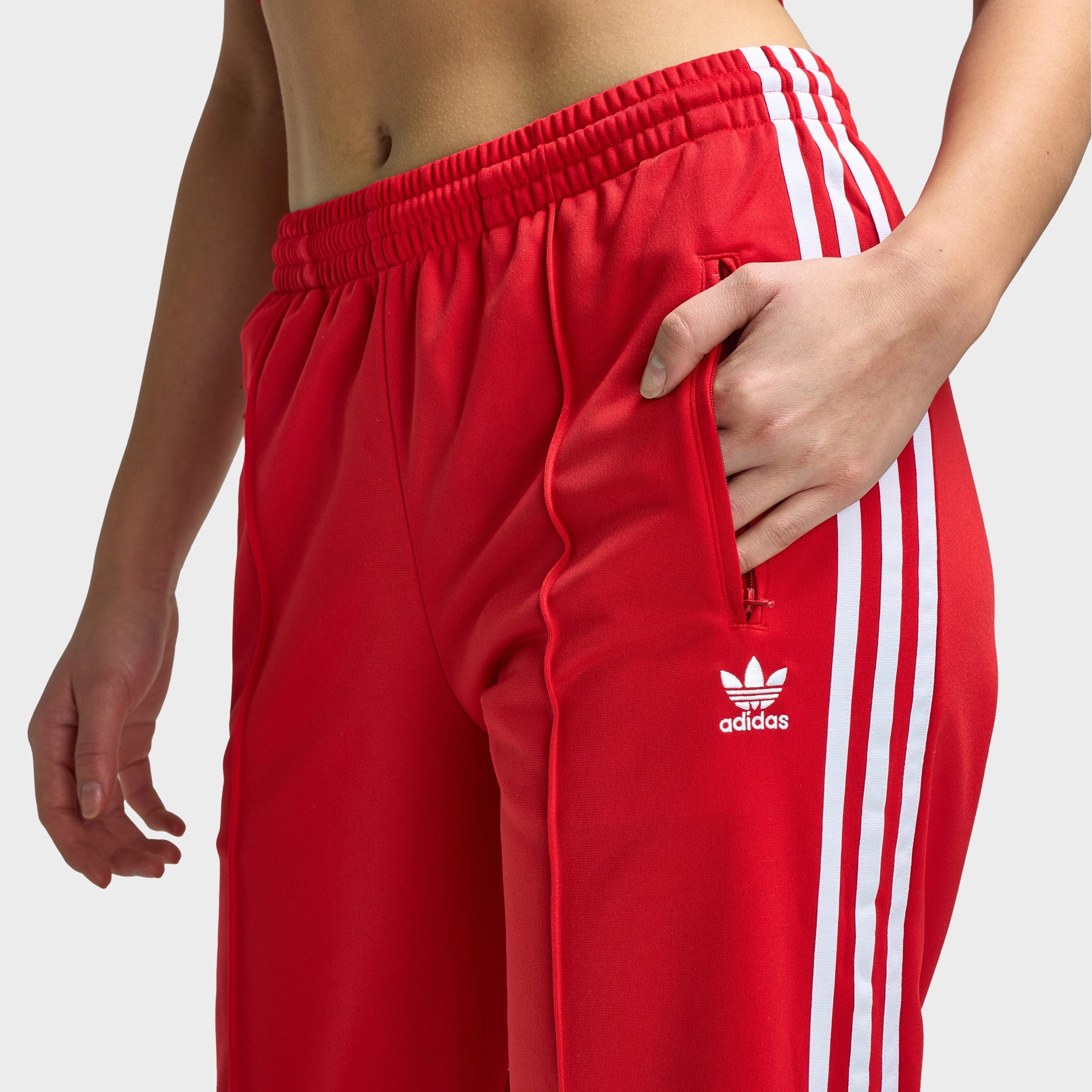 QuickDry Construction Adidas Women's Firebird Track Pants / Better Scarlet