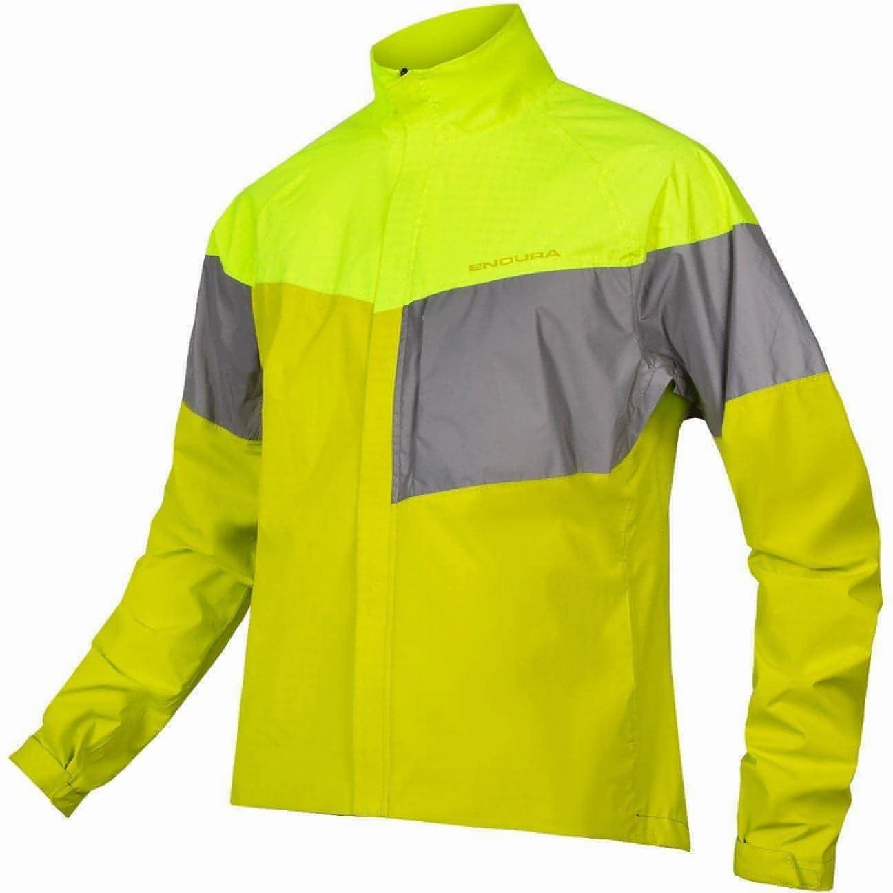 Endura Urban Luminite II Waterproof Mens Cycling Jacket - Yellow models Situation
