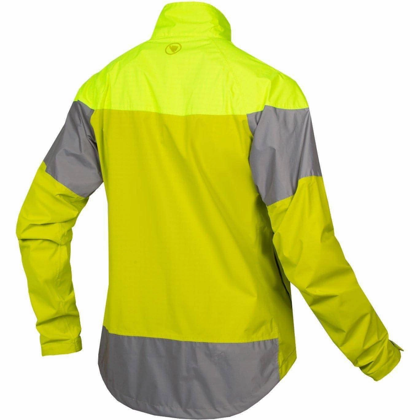 Endura Urban Luminite II Waterproof Mens Cycling Jacket - Yellow Rugged Durability
