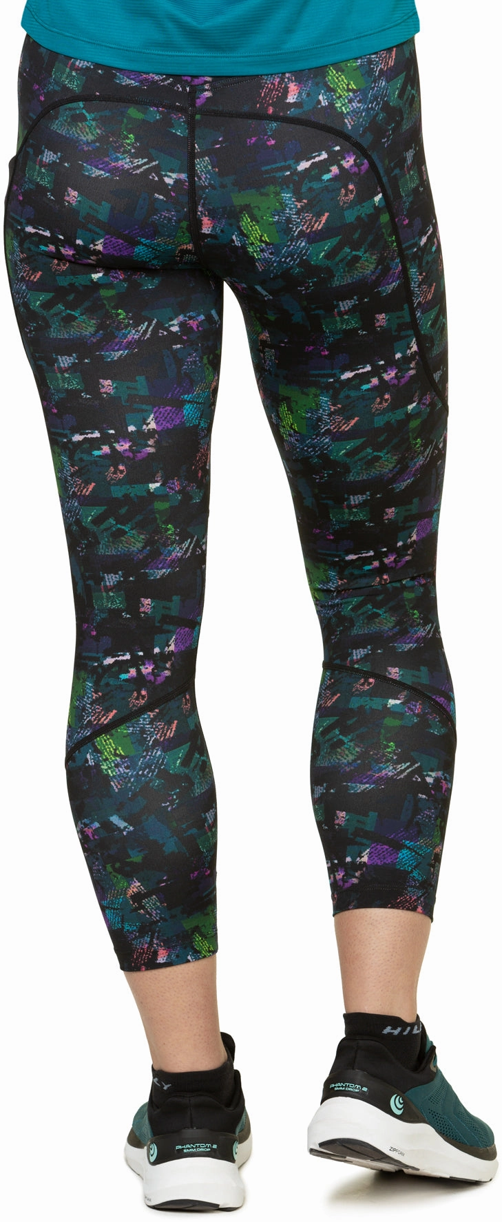 Ronhill Tech Womens 7/8 Running Tights - Black Winter-wear-characteristic High-waisted