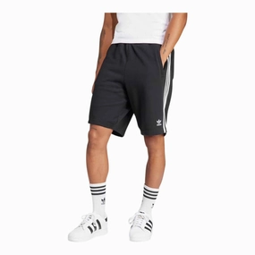 Adidas Adicolor 3 Stripes Black Men's Shorts High-waisted Beach-Ready Look