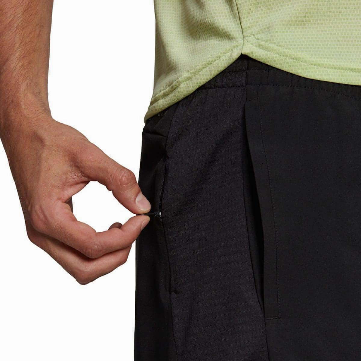 adidas Own The Run 7 Inch Mens Running Shorts - Black Sporty Vibes