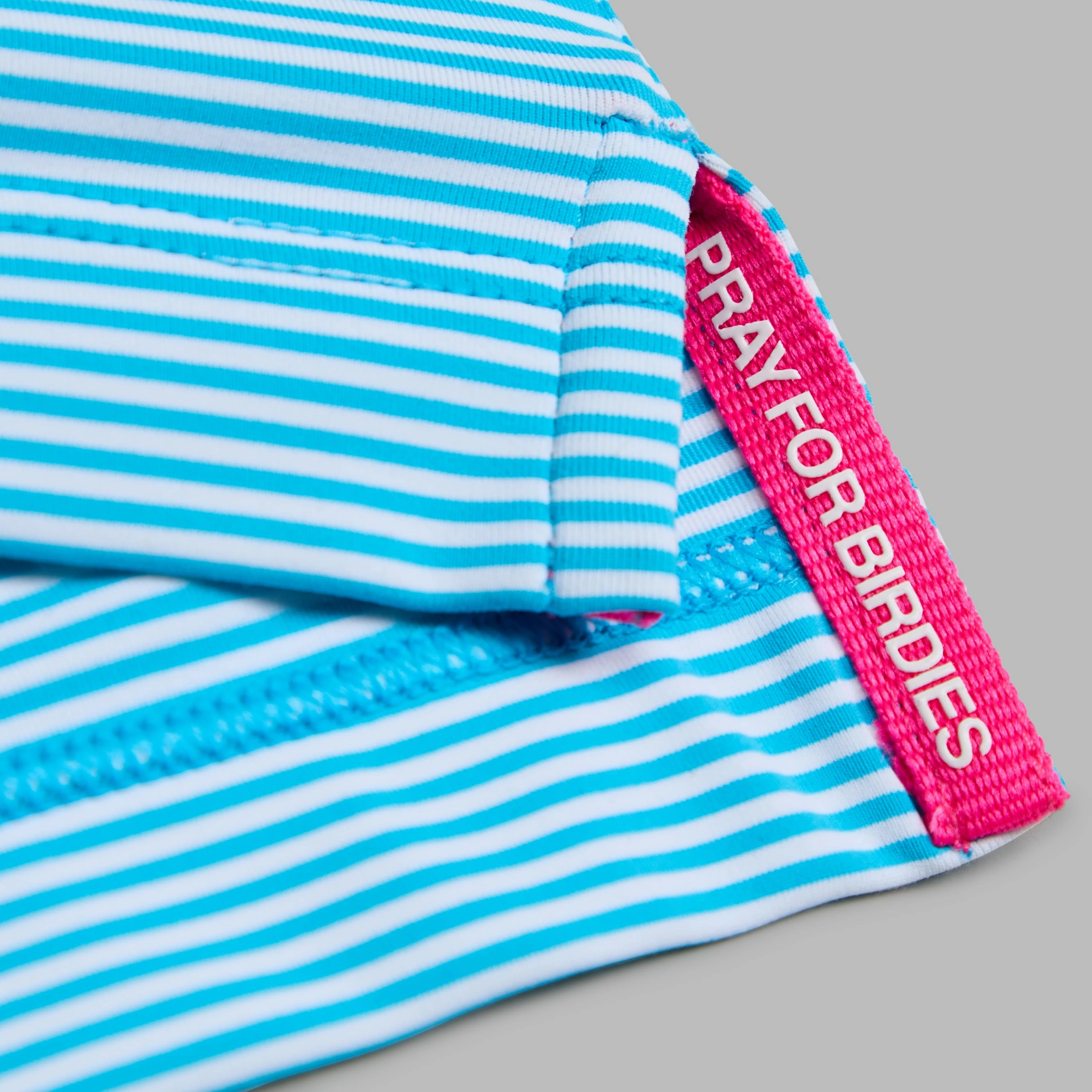 G/Fore Feeder Stripe Fine Tech Jersey Golf Polo Shirt - Venetian Weekend Outing