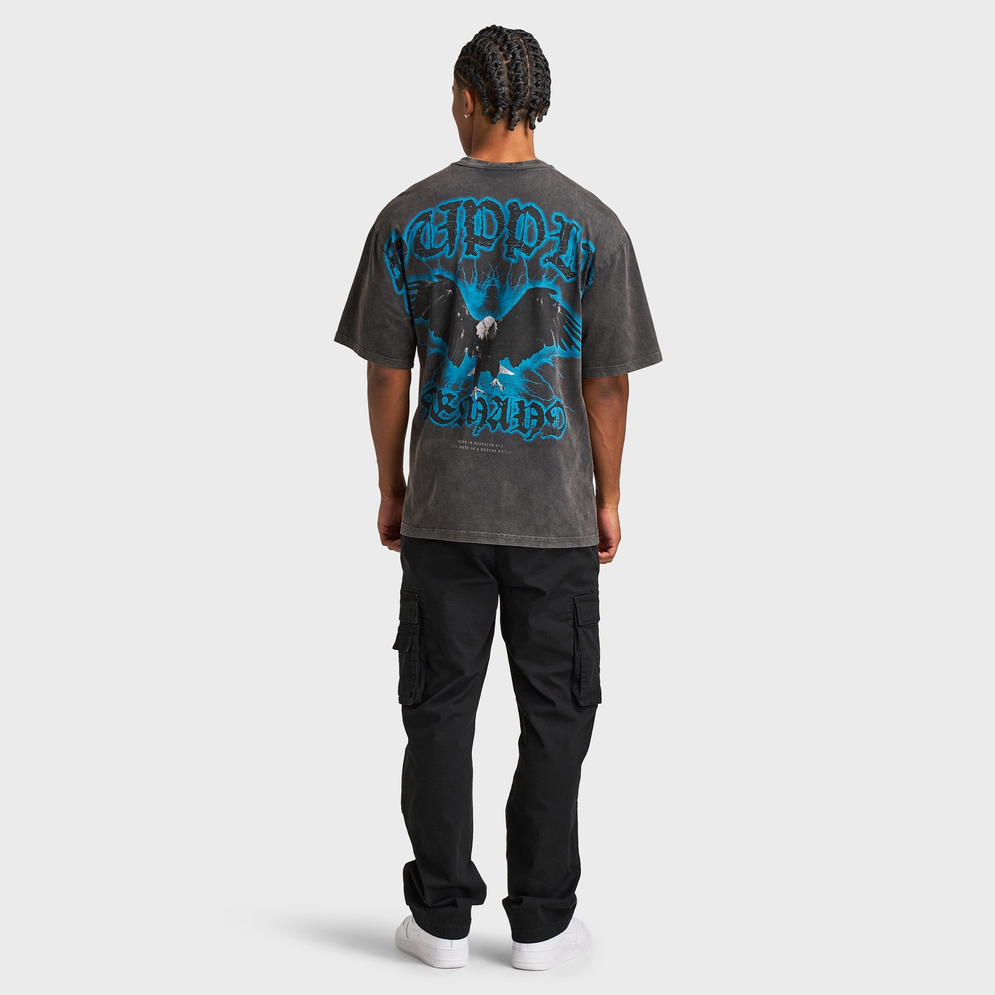 Protection Performance - measured Supply & Demand Tatter Tee / Washed Black