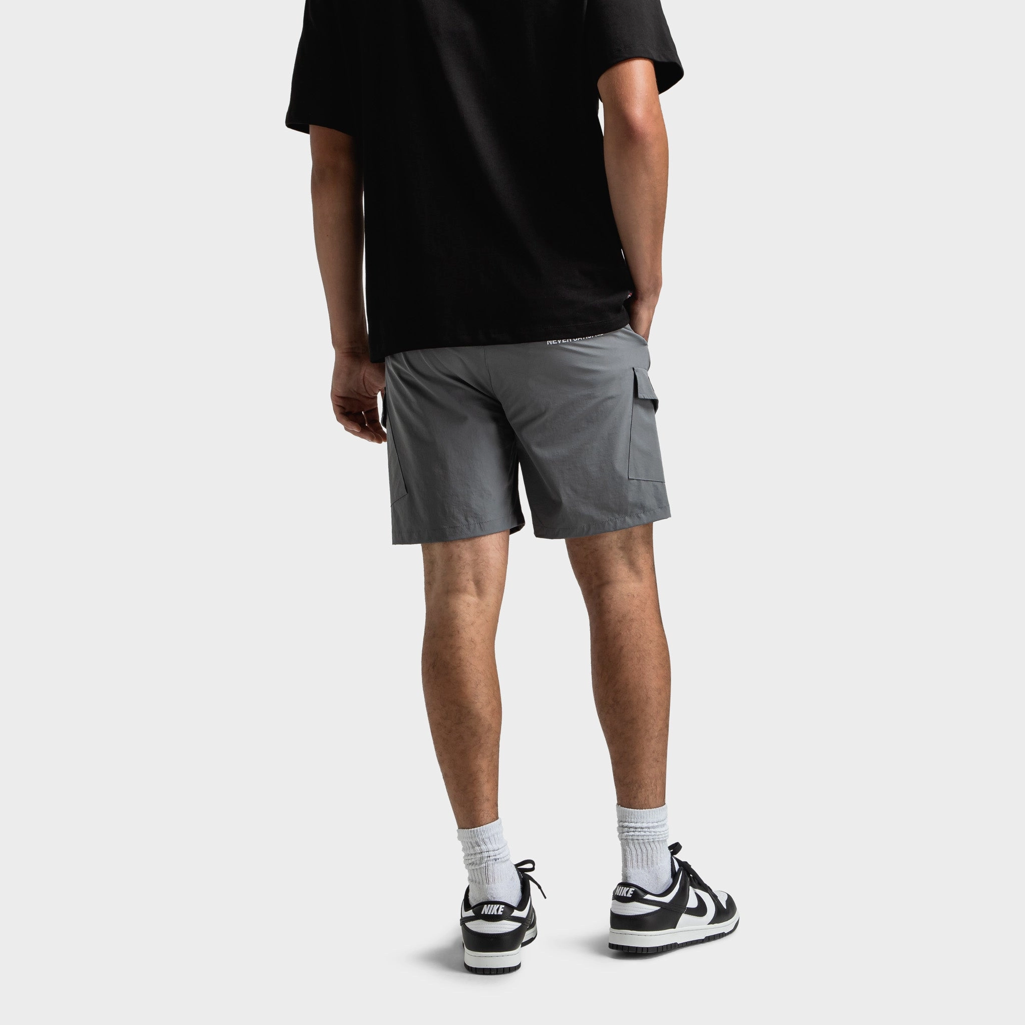 Hoodrich District Woven Cargo Shorts Lava Smoke / Black - Lychee Athletic Wear