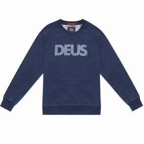 Wonder Fit Deus Ex Machina All Caps Indigo Crew (Dark Indigo)