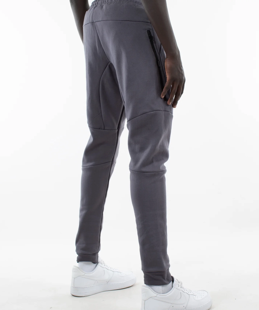 WNDRR Hoxton V2 Tech Trackpants (Charcoal) Elastic cuffs ShockAbsorbent Padding