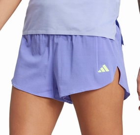 Lightweight Design Outdoor Apparel adidas Adizero Gel Womens Running Shorts - Blue