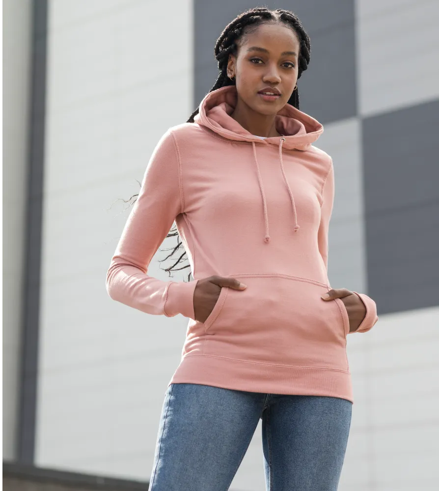 StretchWaistband Girlie College Hoodie | AIRFORCE BLUE